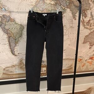 Re/Done Black Denim Jeans